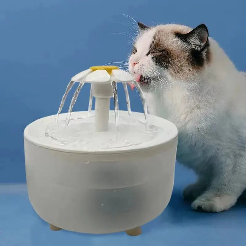 Automatic Pet Water Fountain – 1.2L USB Electric Cat Water Dispenser with Quiet Filter