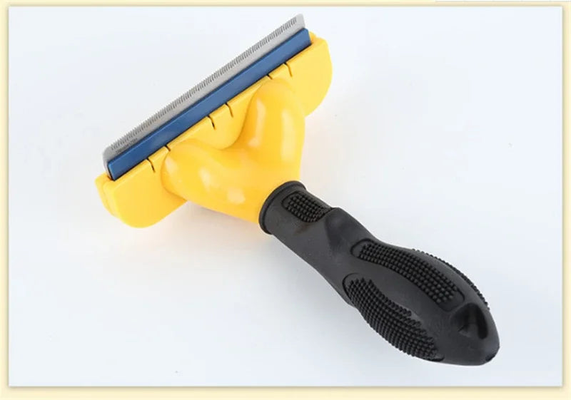 Pet Hair Removal Comb - Grooming Brush for Cats & Dogs | Reduces Shedding & Massage