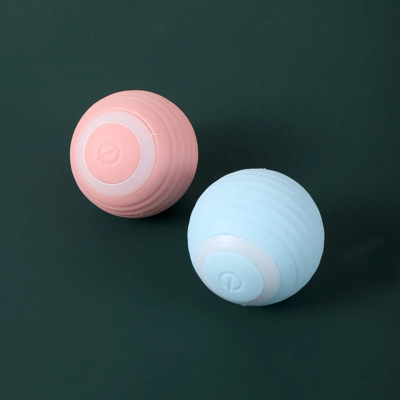 Smart Electric Cat Toy - Interactive Rolling Ball with Gravity Sensor | USB Rechargeable & Durable Silicone