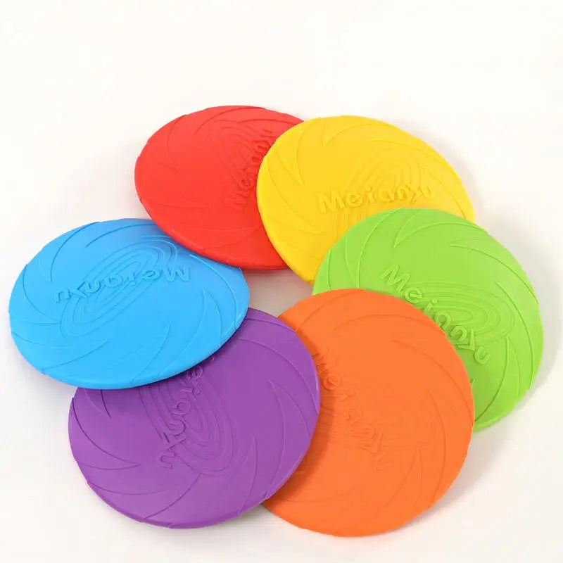 OUZEY Durable Flying Disc for Dogs – Bite-Resistant Outdoor Toy for Training & Interactive Play