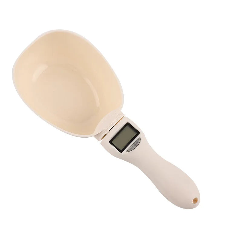 Pet Food Measuring Spoon Scale - 800g Capacity, Digital Nutrition Scale for Precise Feeding