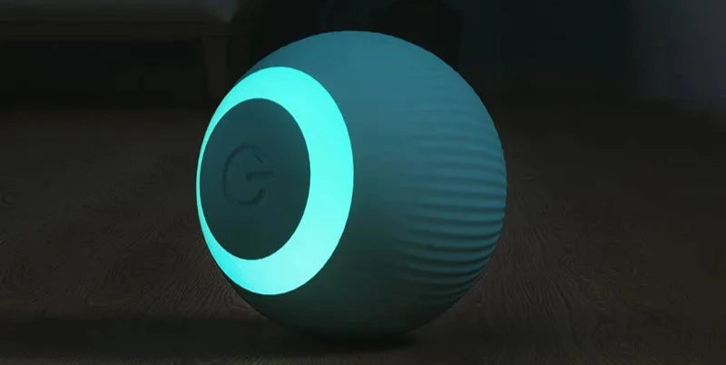 Smart Electric Cat Toy - Interactive Rolling Ball with Gravity Sensor | USB Rechargeable & Durable Silicone