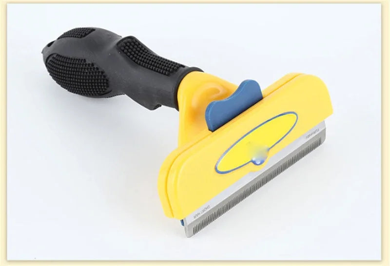 Pet Hair Removal Comb - Grooming Brush for Cats & Dogs | Reduces Shedding & Massage