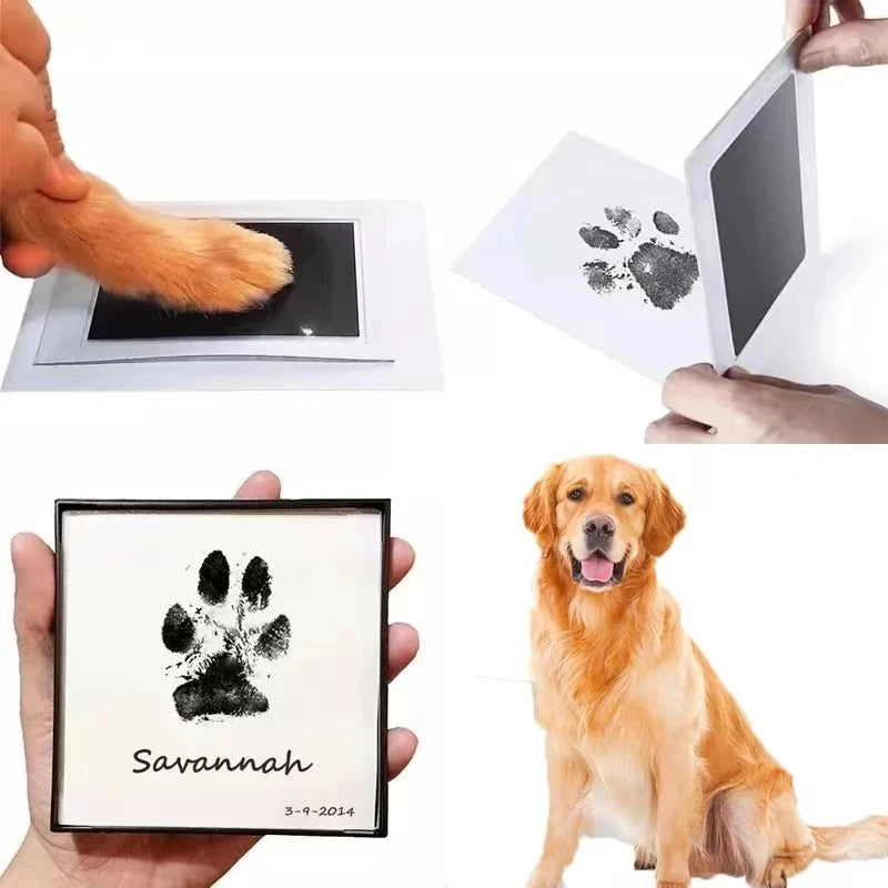Non-Toxic Paw Print Ink Pad – DIY Keepsake for Pets