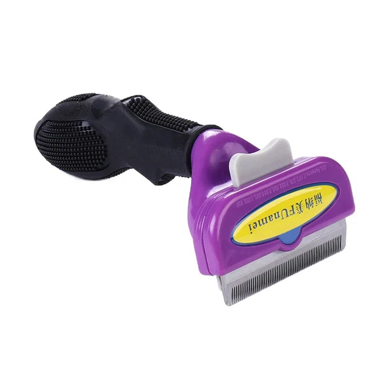 Pet Hair Removal Comb - Grooming Brush for Cats & Dogs | Reduces Shedding & Massage