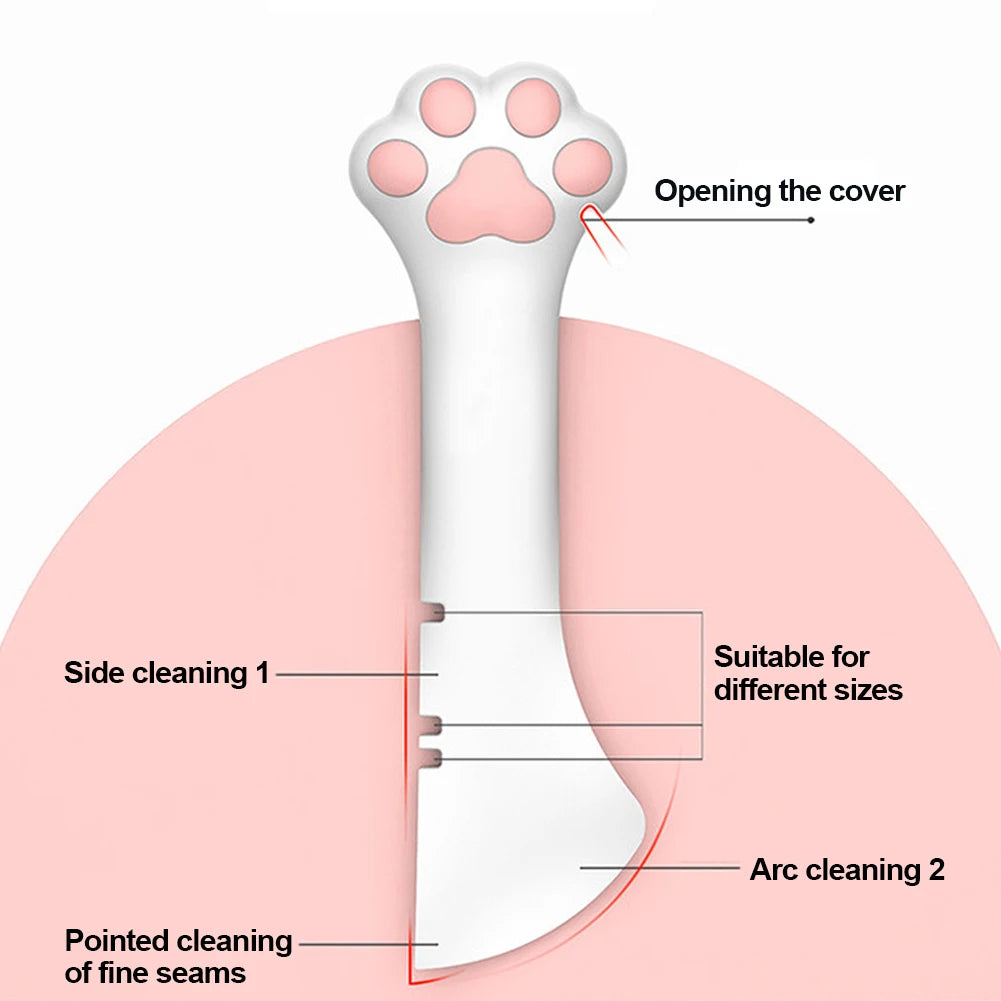 Multifunction Pet Food Scoop with Can Opener – Cat & Dog Feeding Spoon for Wet & Dry Food