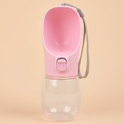 Portable Leakproof Dog Water Bottle – Travel Bowl for Small & Large Dogs, and Outdoor Adventures