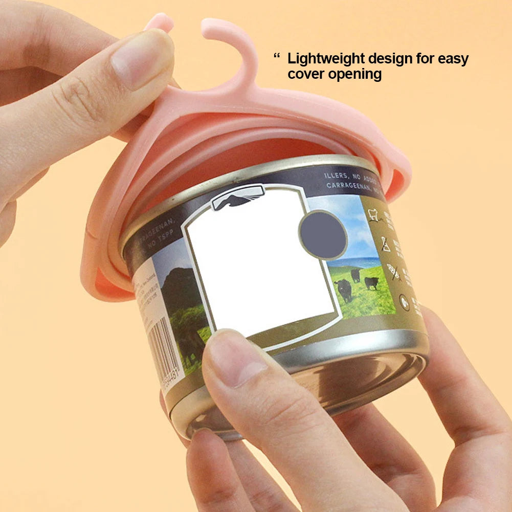 Multifunction Pet Food Scoop with Can Opener – Cat & Dog Feeding Spoon for Wet & Dry Food